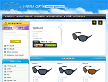 Tablet Screenshot of keremoptik.com.tr